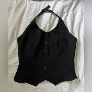 Vintage halter top vest